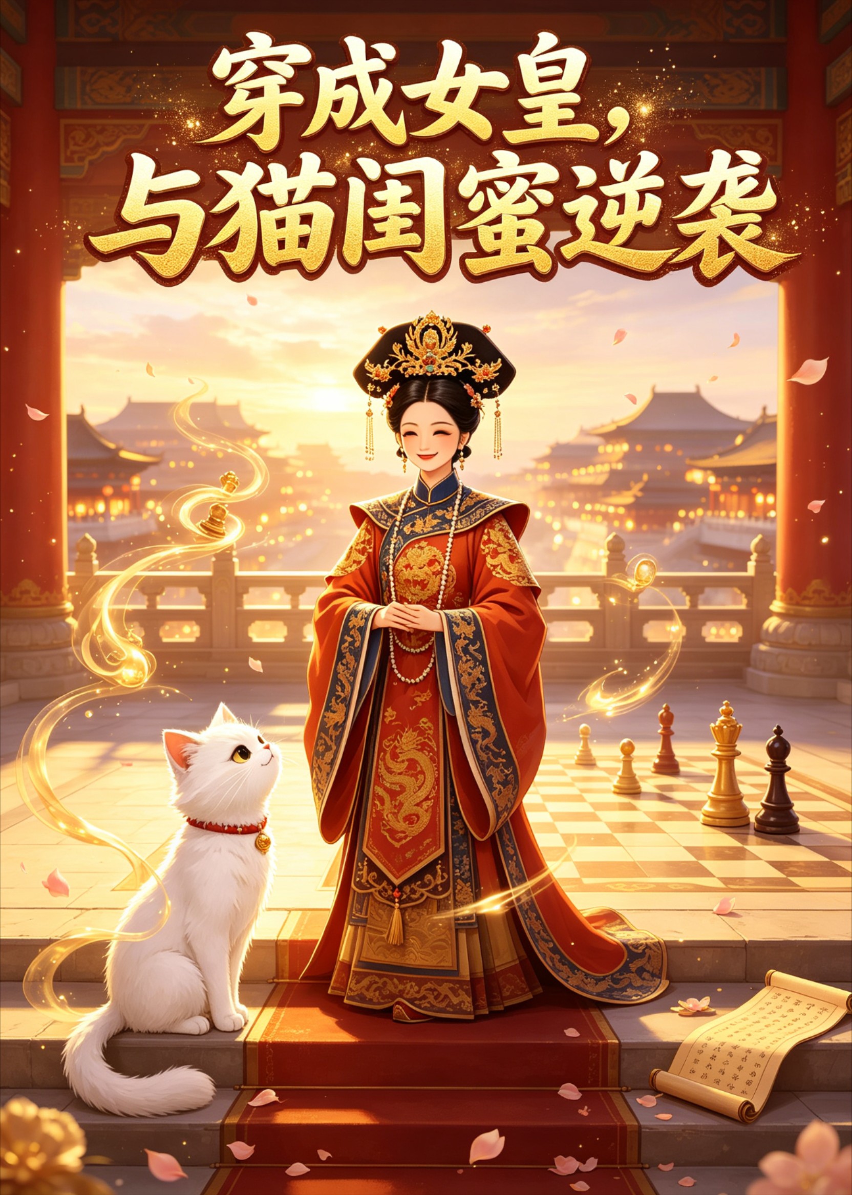 穿成女皇与猫闺蜜逆袭(1080)