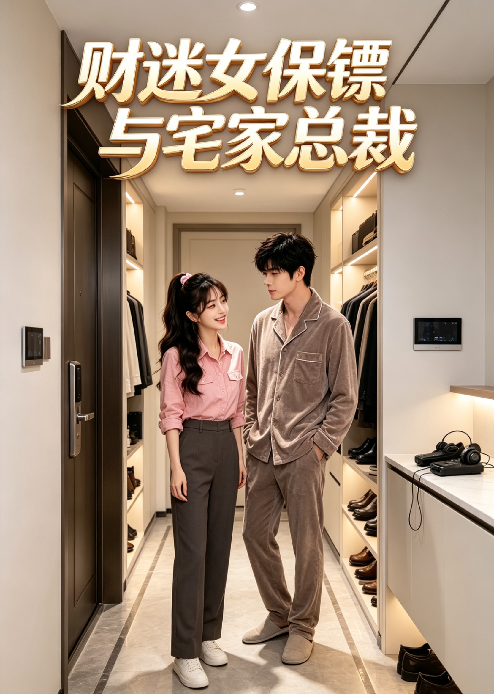 财迷女保镖与宅家总裁（蓝光）