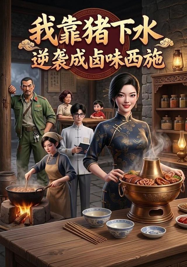 我靠猪下水逆袭成卤味西施（1080）