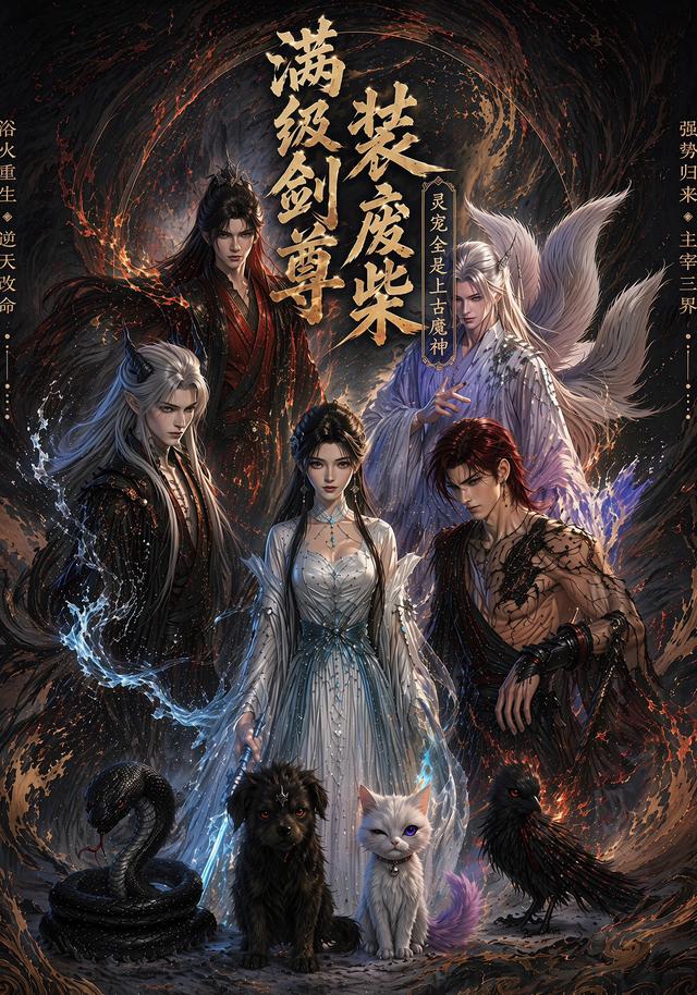 满级剑尊装废柴灵宠全是上古魔神（蓝光）