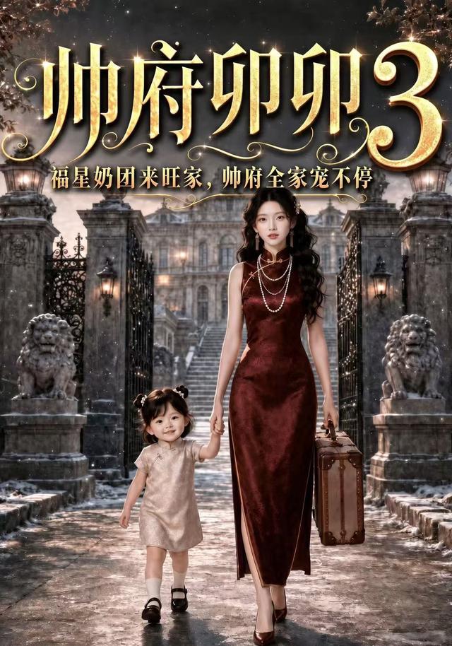 帅府卯卯3福星奶团来旺家帅府全家宠不停（4K）