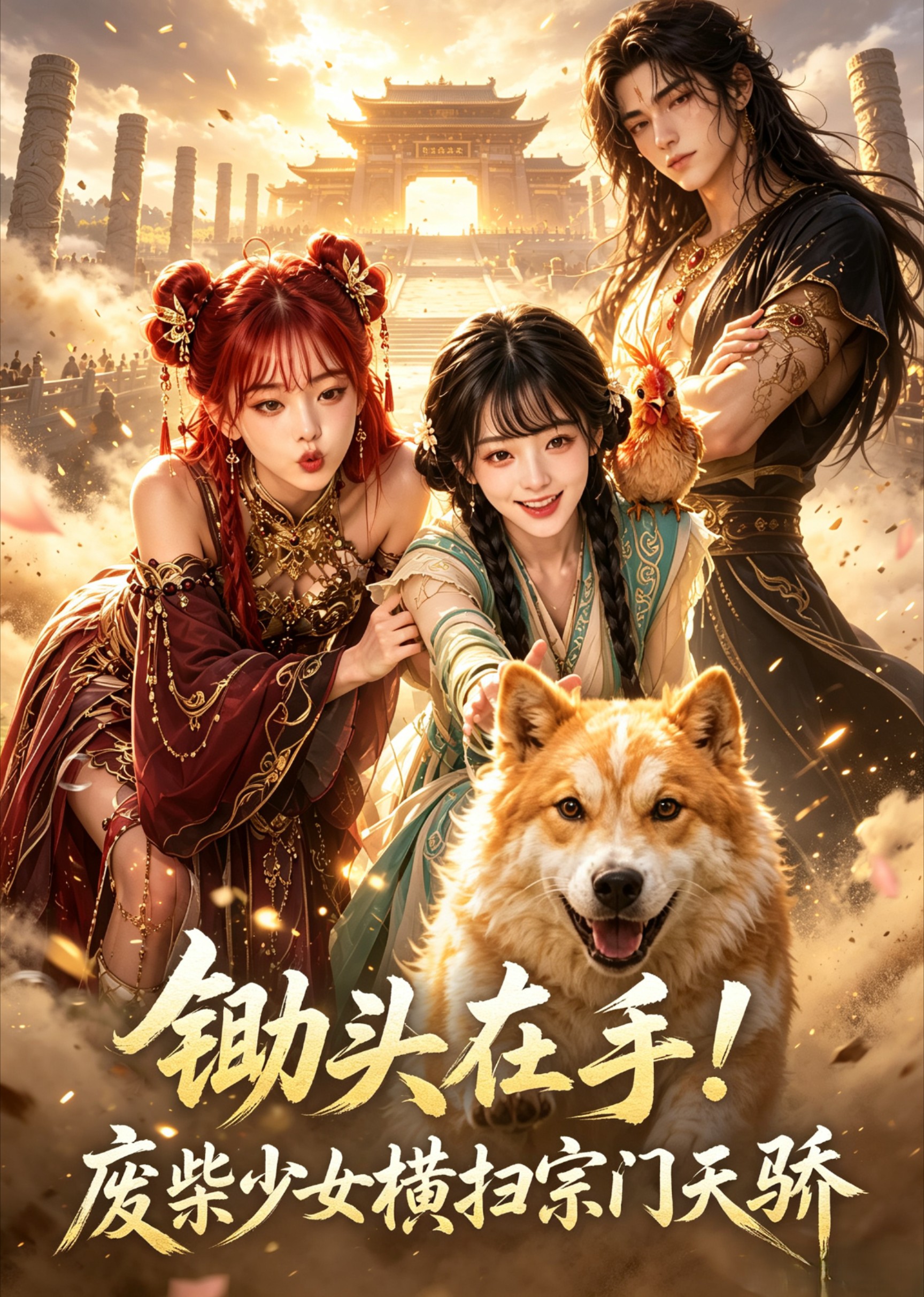 锄头在手废柴少女横扫宗门天骄（蓝光）