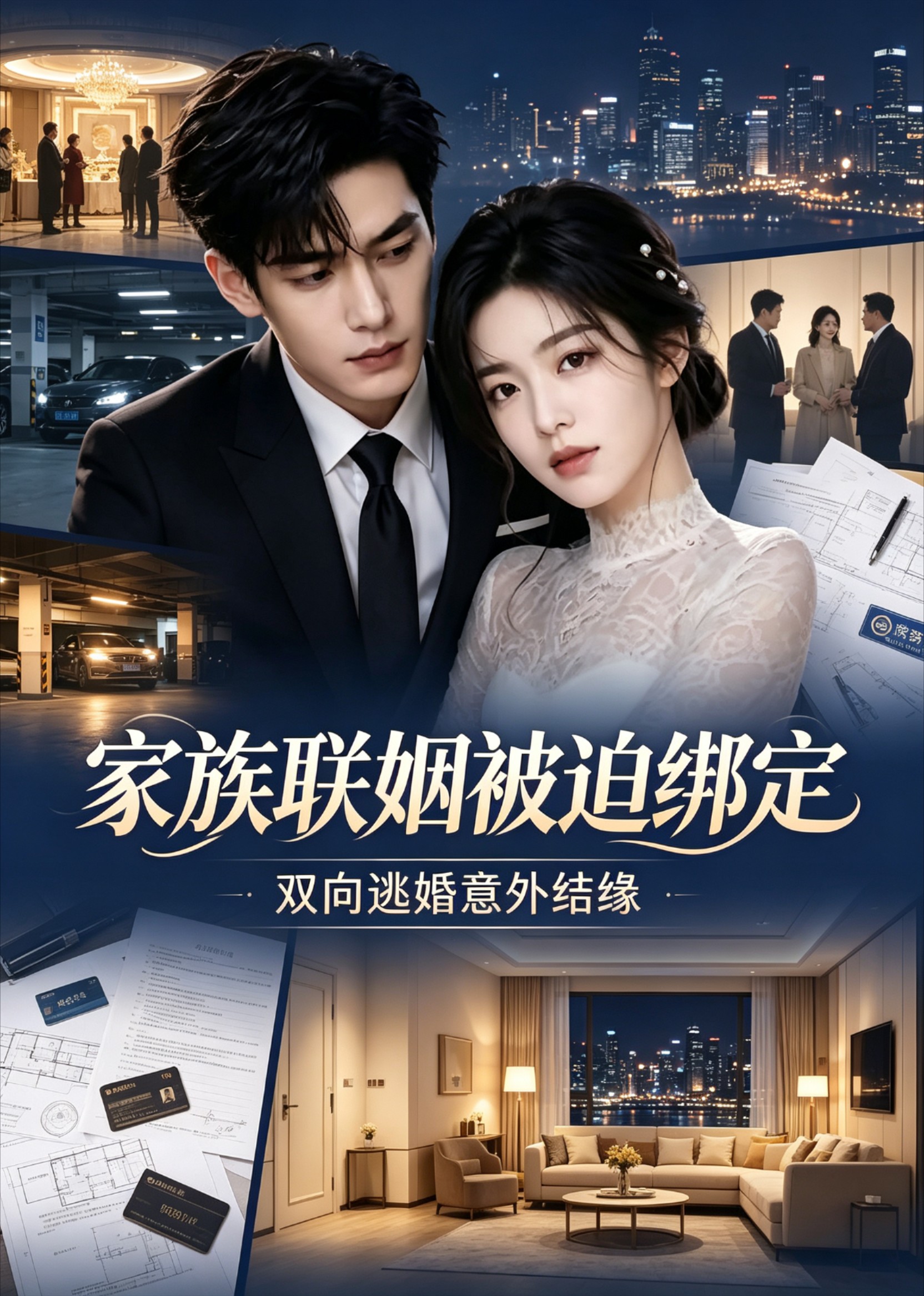 家族联姻被迫绑定双向逃婚意外结缘(蓝光)