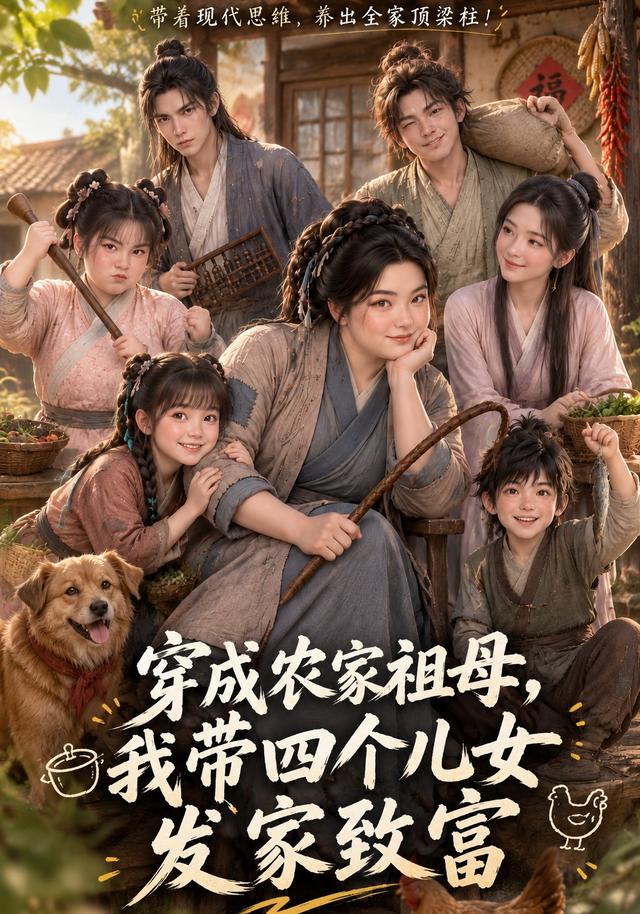 穿成农家祖母我带四个儿女发家致富（蓝光）