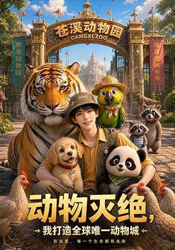 动物灭绝我打造全球唯一动物城（4K）