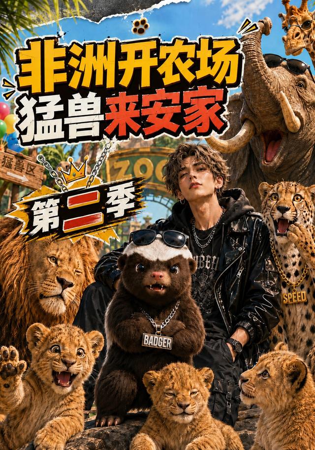 非洲开农场猛兽来安家第二季（1080）
