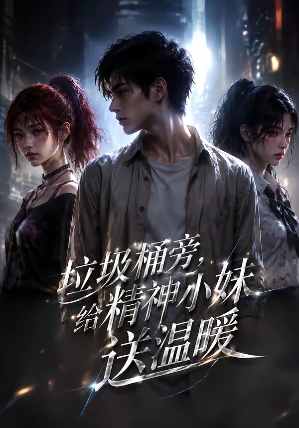 垃圾桶旁给精神小妹送温暖（1080）