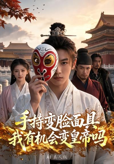 手持变脸面具我有机会变皇帝吗ai(蓝光)