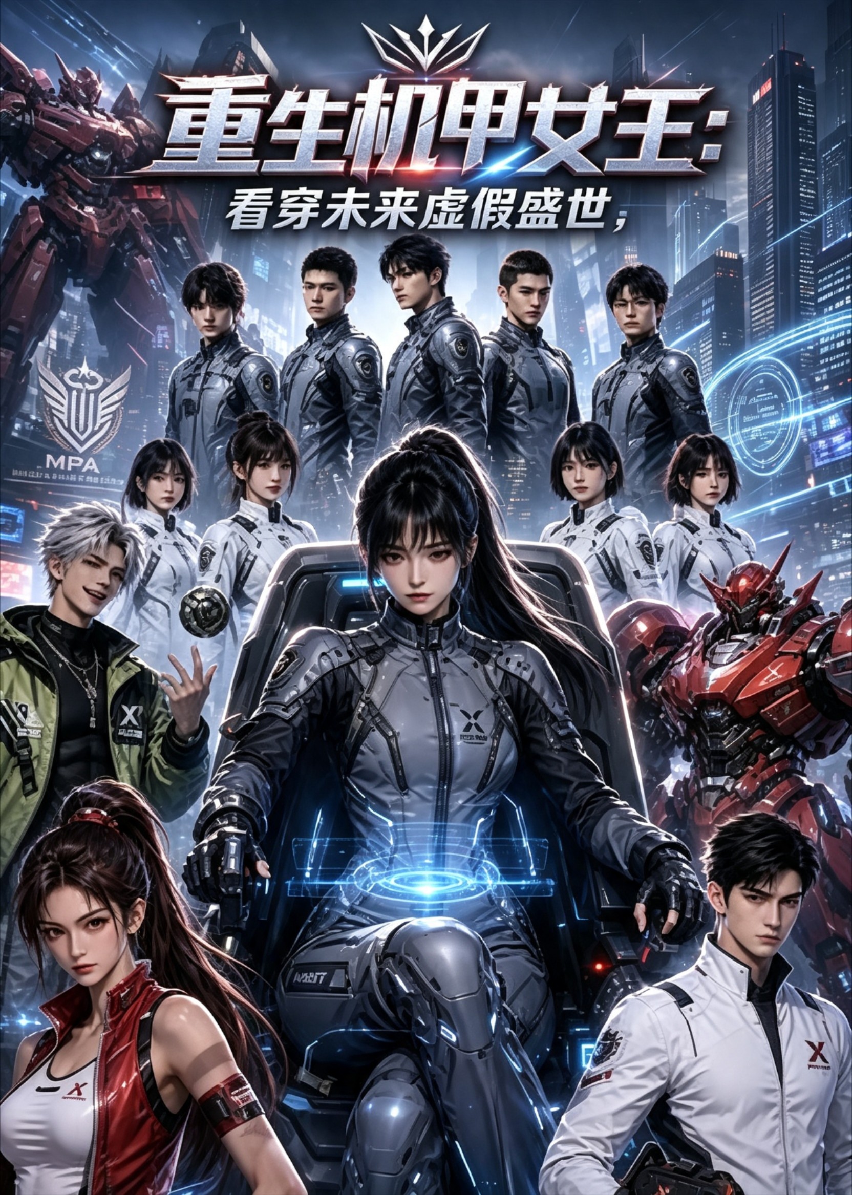 重生机甲女王看穿未来虚假盛世（1080）