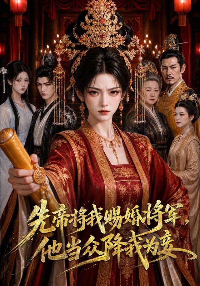 先帝将我赐婚将军他当众降我为妾（蓝光）