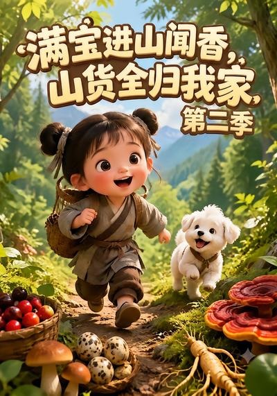 满宝进山闻香山货全归我家第二季（1080）