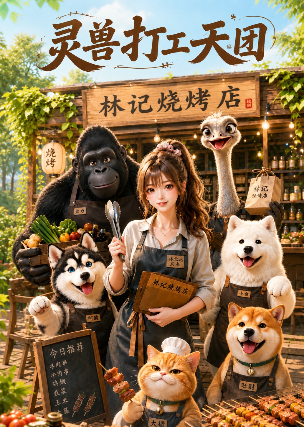 灵兽打工天团（蓝光）