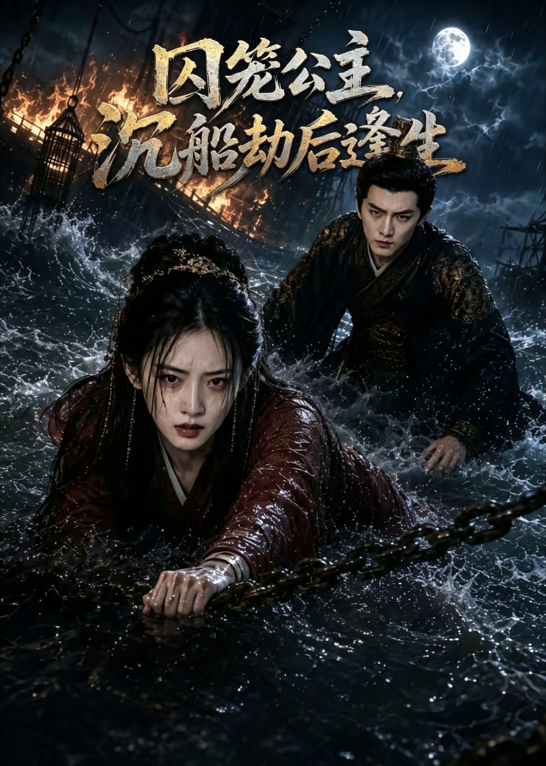囚笼公主沉船劫后逢生(1080)