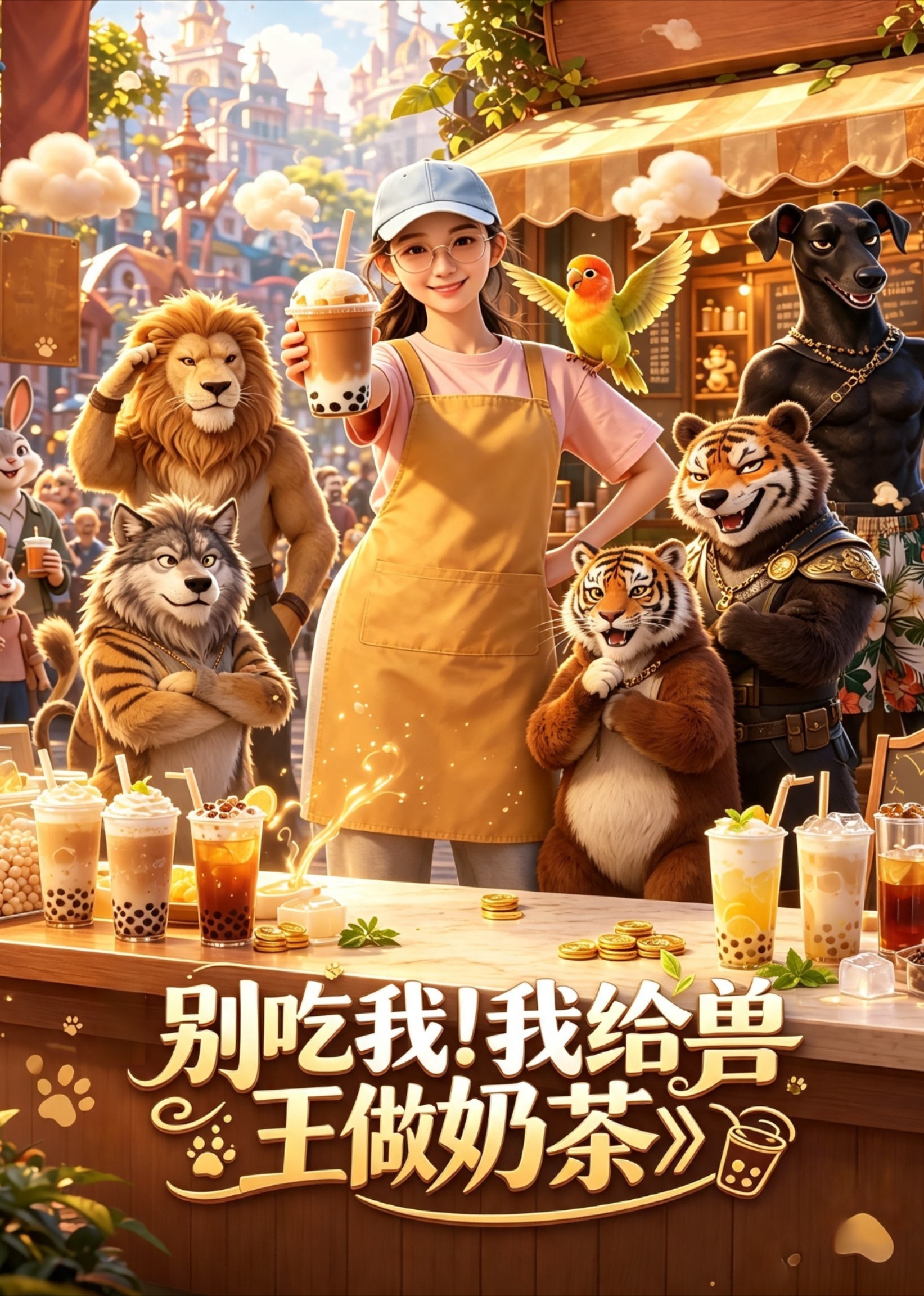 别吃我我给兽王做奶茶(蓝光)