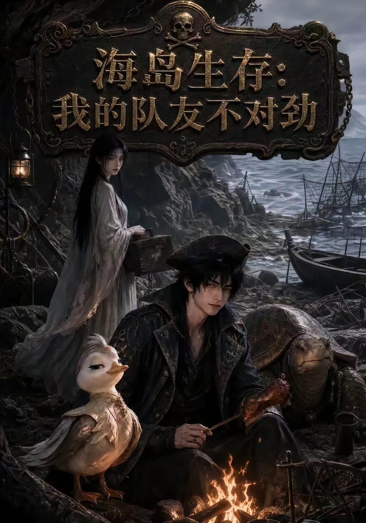 海岛生存我的队友不对劲（蓝光）