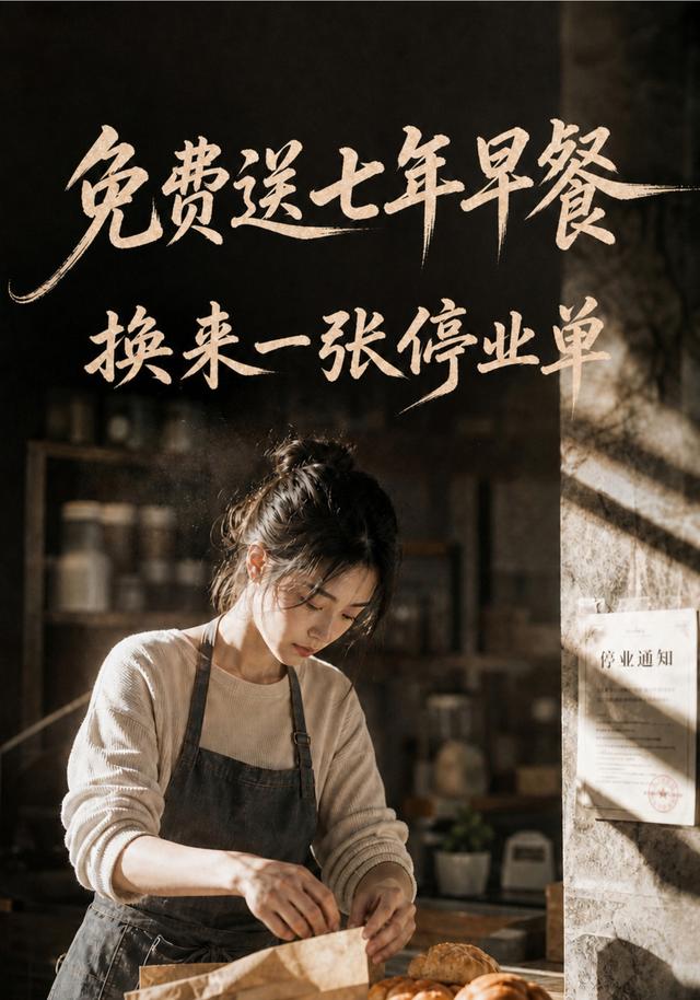 免费送七年早餐换来一张停业单（1080）