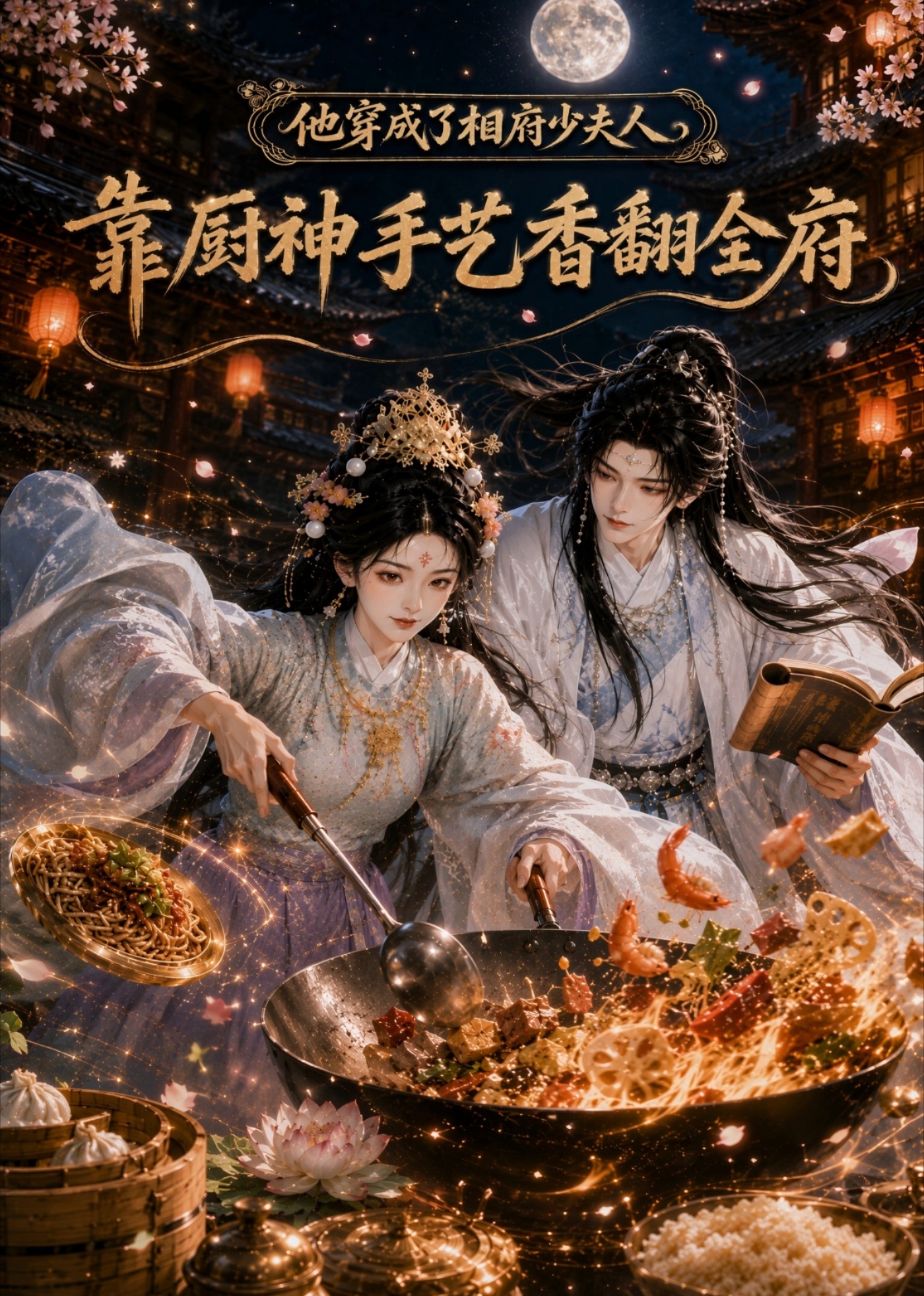 他穿成了相府少夫人靠厨神手艺香翻全府（蓝光）