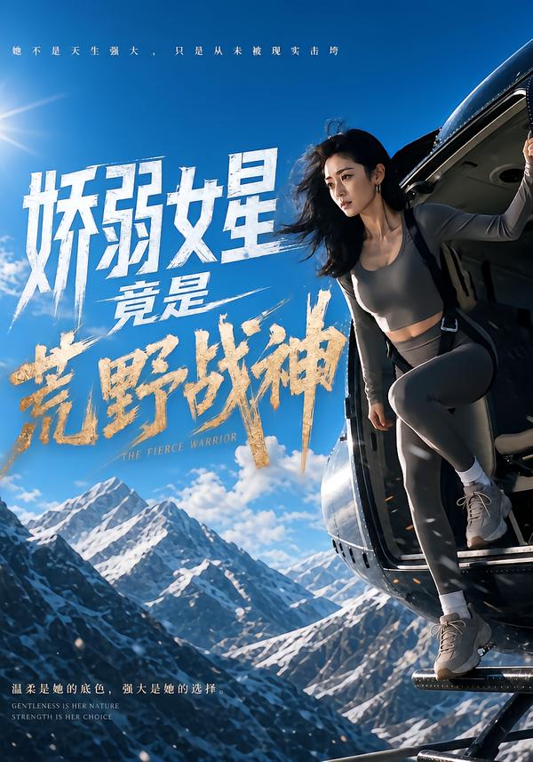 娇弱女星竟是荒野战神（蓝光）