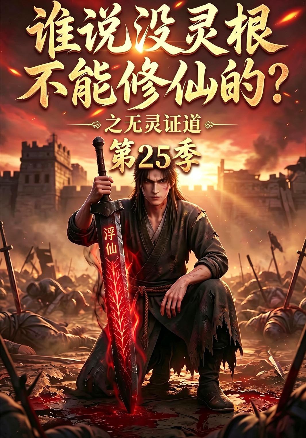 谁说没灵根不能修仙的之无灵证道第二十五季（蓝光）
